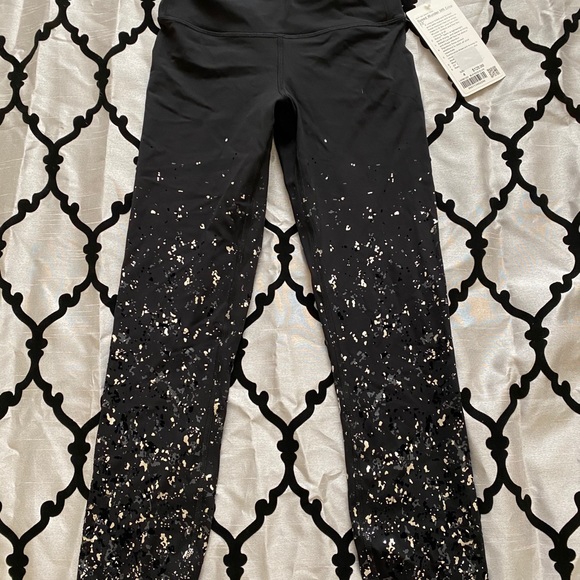 NWT Lululemon speed Wunder Under foil Speckled - Picture 2 of 5